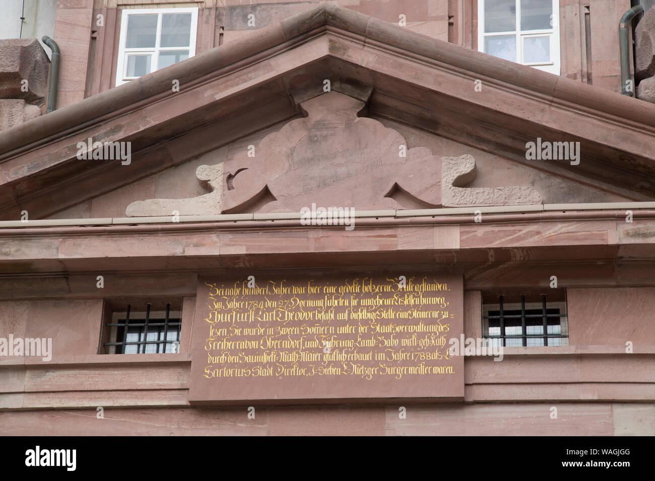 - Bruckentor Bridge Tower Museum, Heidelberg, Allemagne Banque D'Images