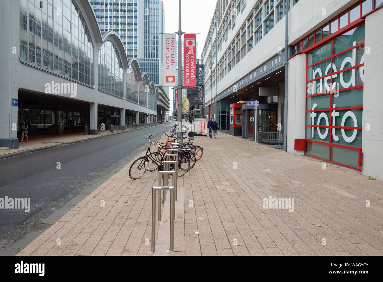 Le Nederlands Fotomuseum (Dutch Photomuseum) dans la ville de Rotterdam, aux Pays-Bas. Banque D'Images