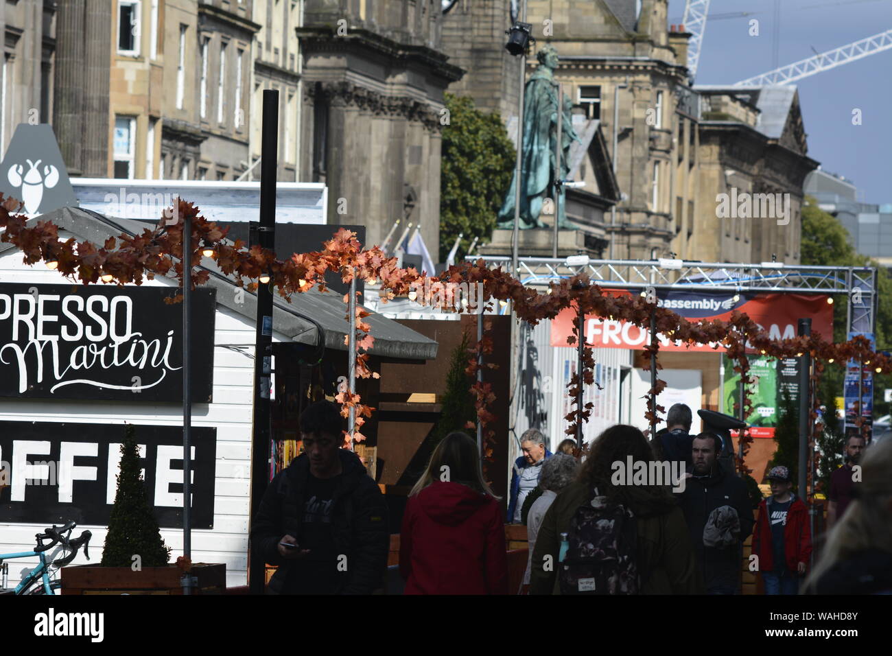 L'Edinburgh Festival Fringe est un festival d'accès ouvert fondé 1947 Banque D'Images