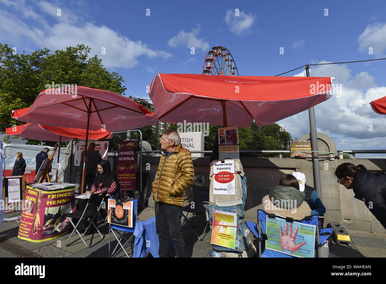L'Edinburgh Festival Fringe est un festival d'accès ouvert fondé 1947 Banque D'Images