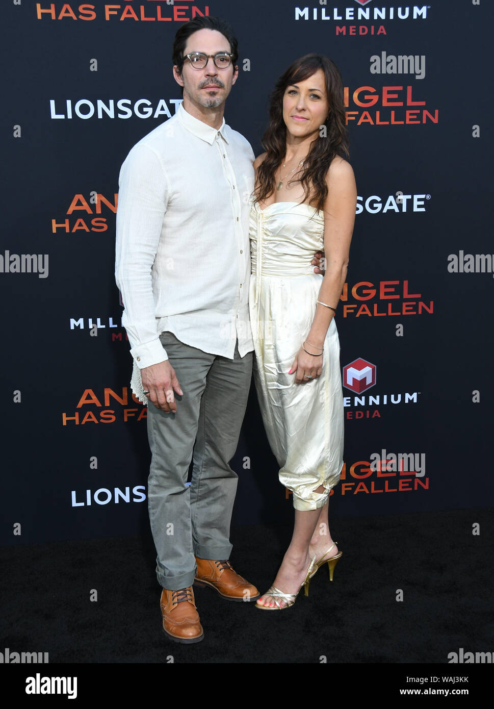 20 août 2019, Westwood, Californie, USA : 20 août 2019 - Westwood, Californie - Maurice Compte. ''Angel est tombé'' Los Angeles Premiere tenue au Regency Village Theatre. Crédit photo : Birdie Thompson/AdMedia (crédit Image : © Birdie Thompson/AdMedia via Zuma sur le fil) Banque D'Images