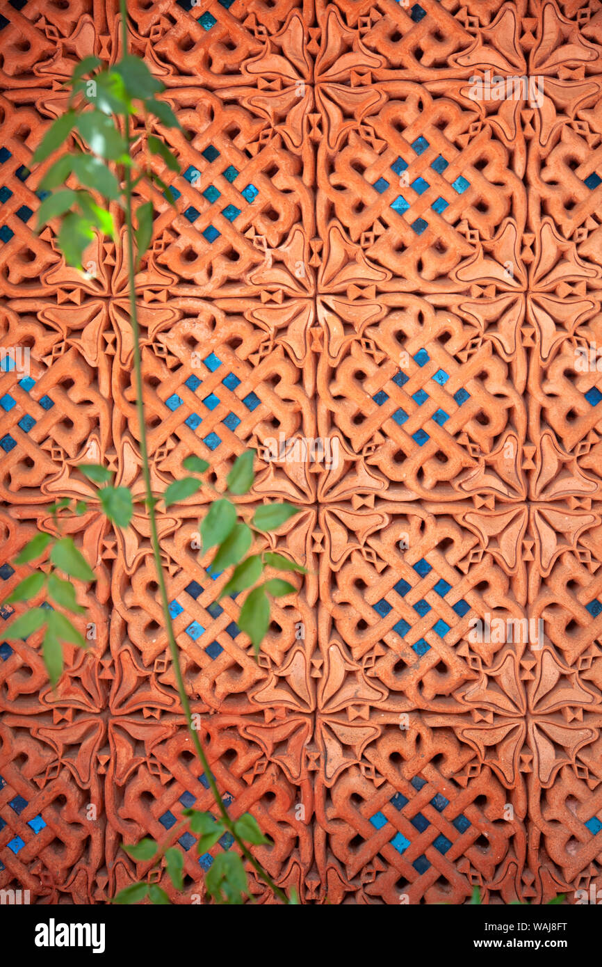 Plâtre sculpté écran Banque D'Images