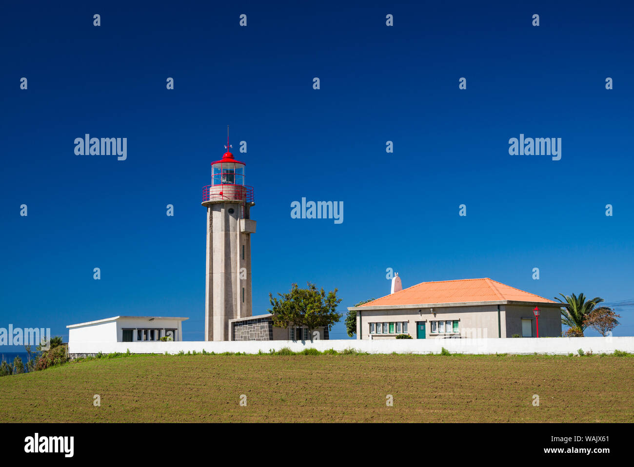 Le Portugal, Azores, Sao Miguel, l'île phare Povoacao Banque D'Images