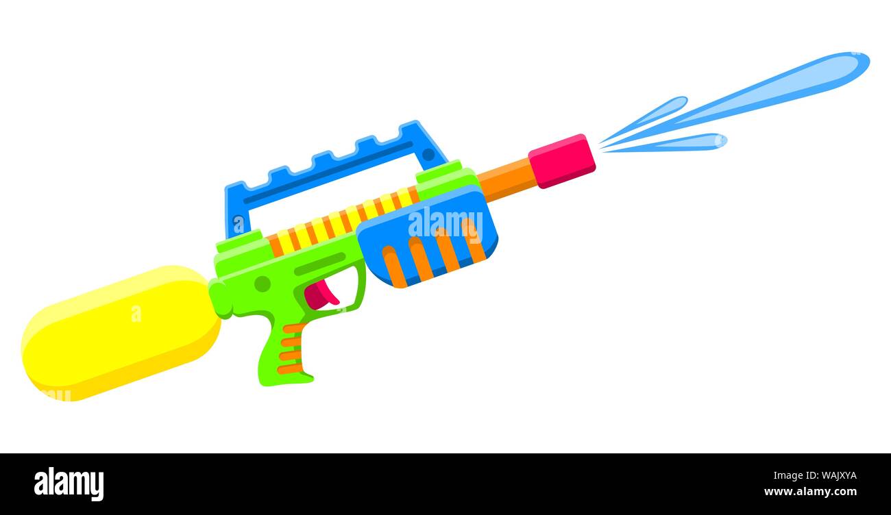 Arme En Plastique Pistolet-jouet Pour Enfant Icône De Jet D'eau