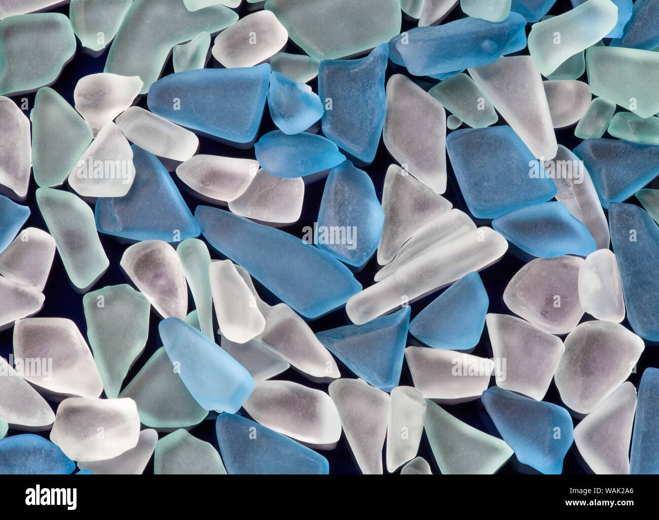 USA (Oregon). Sea Glass close-up. En tant que crédit : Jean Carter / Jaynes Gallery / DanitaDelimont.com Banque D'Images