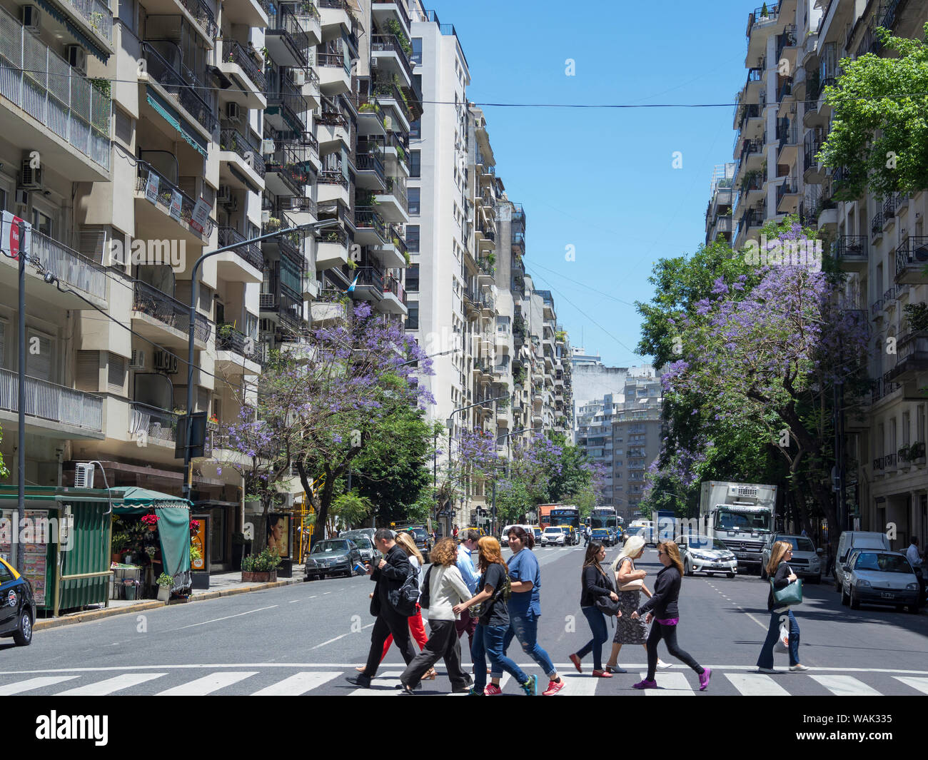 Recoleta, Buenos Aires, Argentine. (Usage éditorial uniquement) Banque D'Images