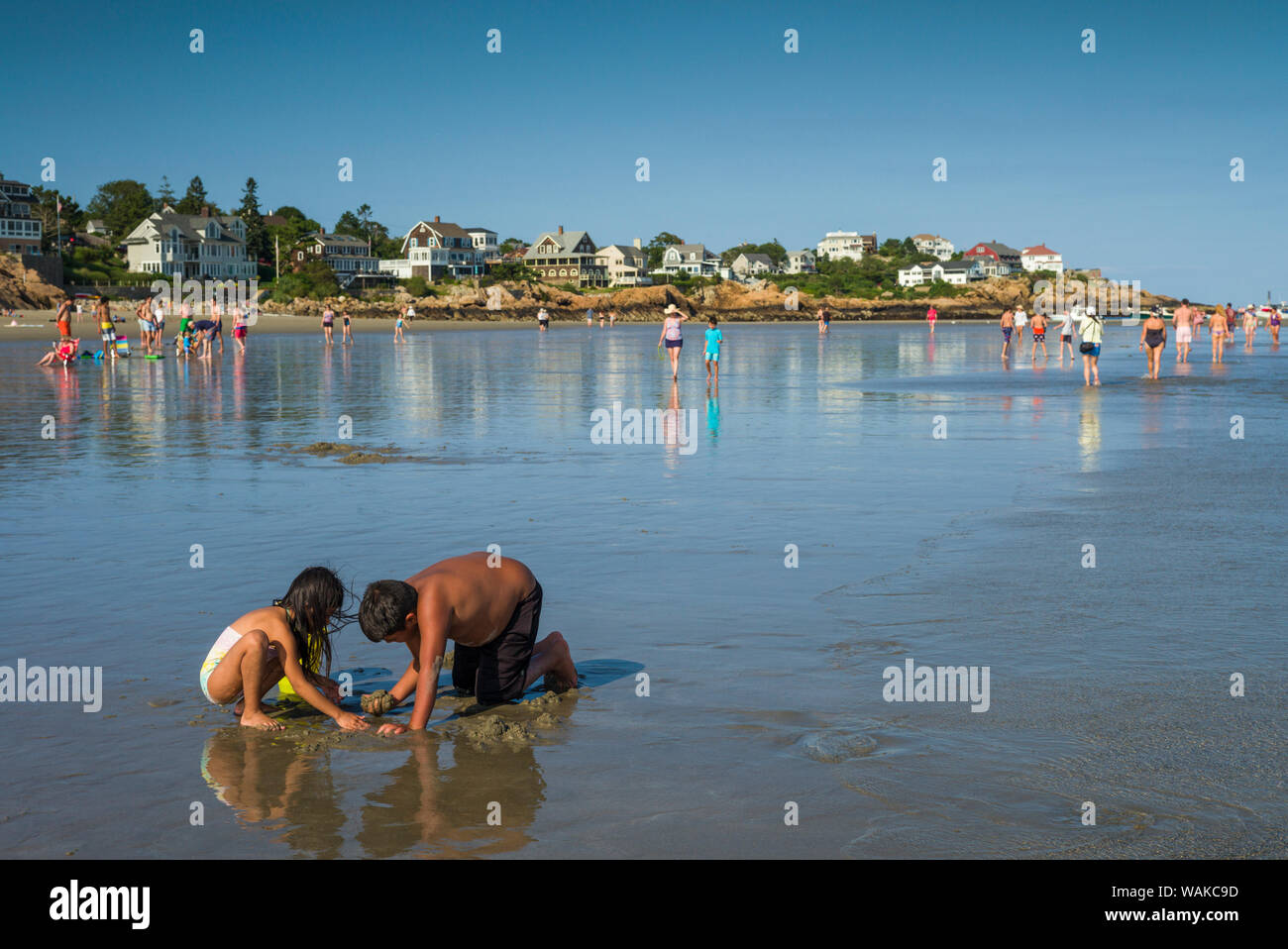 USA, Massachusetts, Cape Ann, Gloucester. Good Harbour Beach Banque D'Images