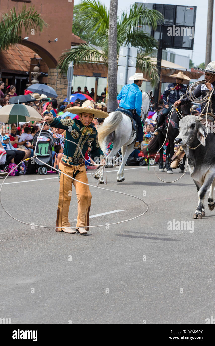 Charro Days Festival de Brownsville, Texas. (Usage éditorial uniquement) Banque D'Images