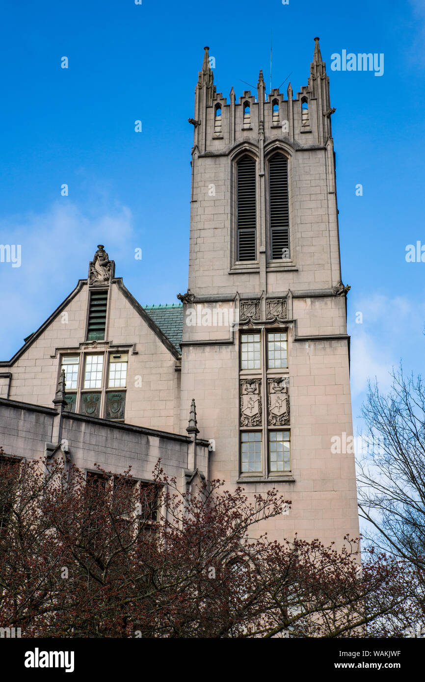 Université de Washington, Seattle, État de Washington. Gerberding Hall Banque D'Images