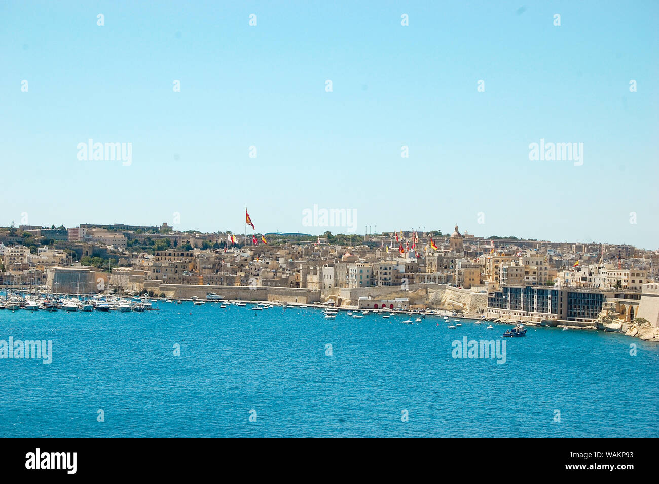 Vittoriosa et la festivité Banque D'Images