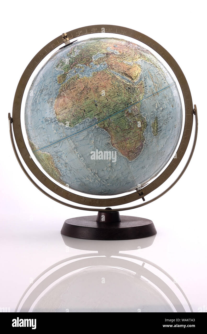 World Globe isolated Banque D'Images