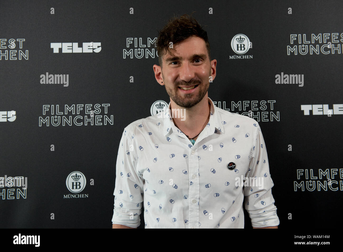 Le producteur Martin Lischke vu à Filmfest München 2019 Banque D'Images