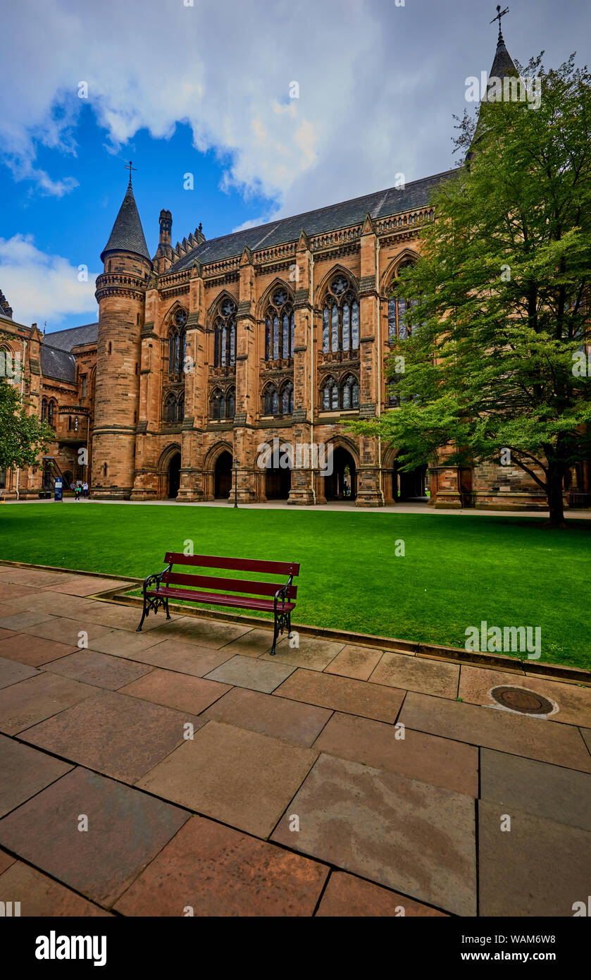 L'Université de Glasgow (GLAS1) Banque D'Images