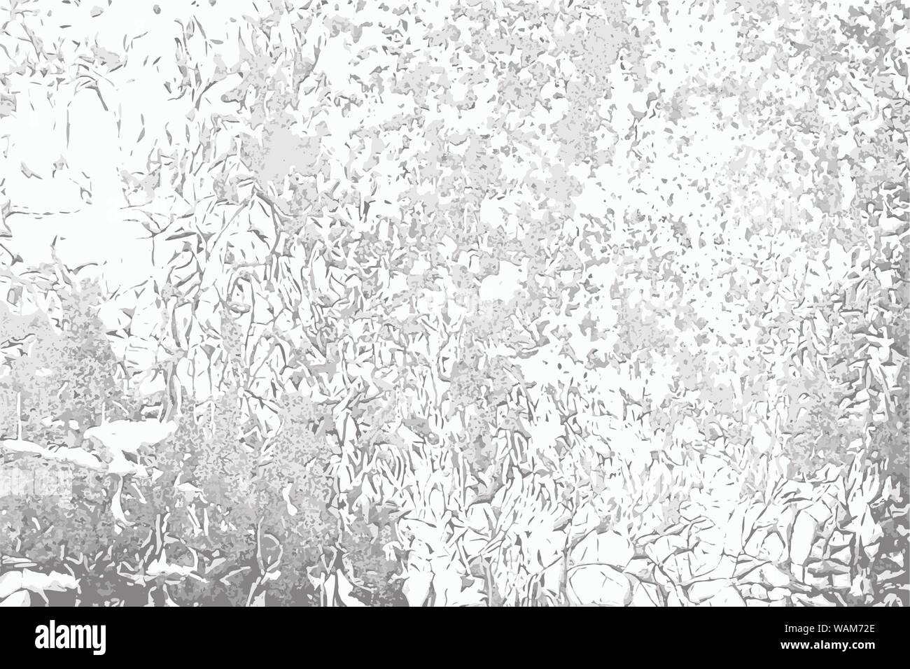 Ancienne peinture craquelée vector background texture noir et blanc. Scratch Grunge modèle mur pour l'oeuvre d'incrustation. Illustration de Vecteur