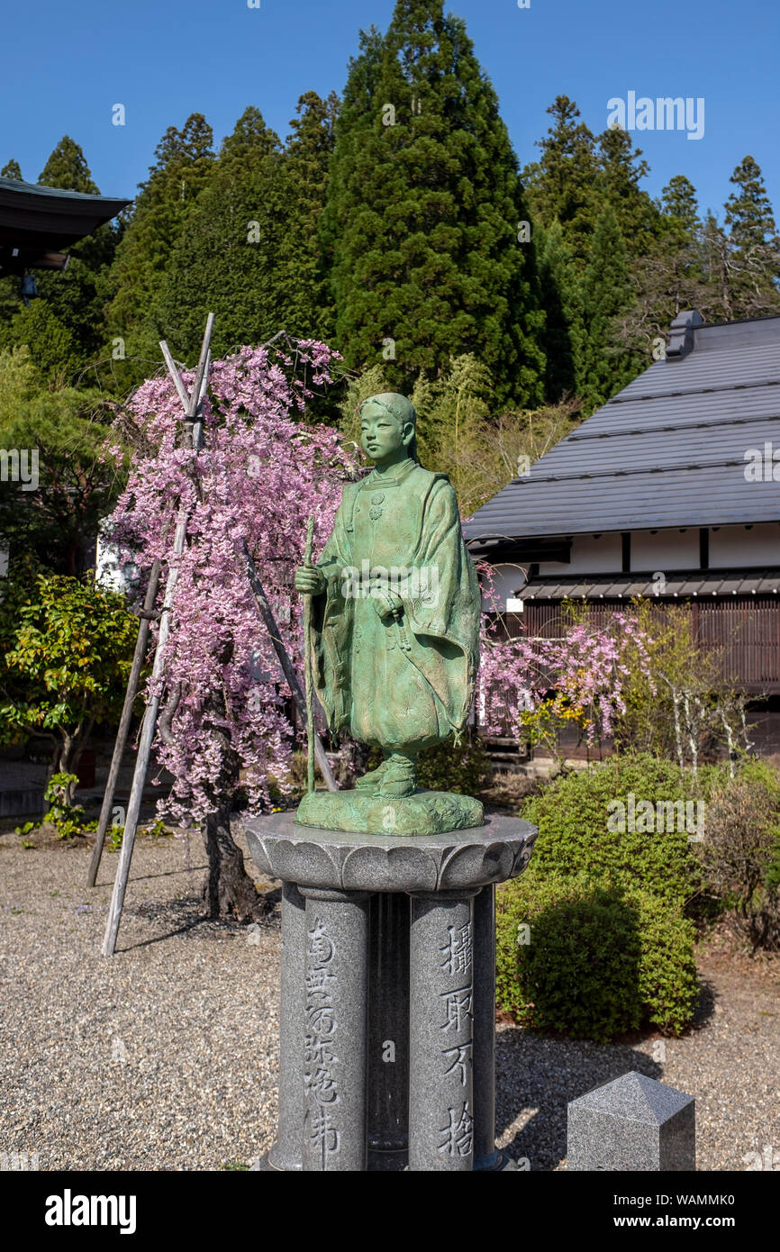 Statue en Daio-ji à Takayama, Japon Banque D'Images