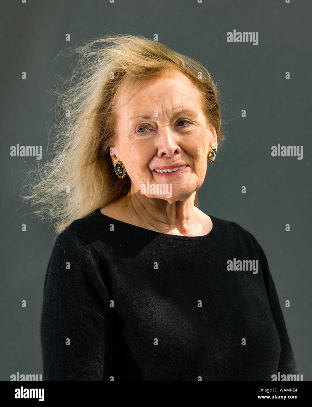 Édimbourg, Écosse, Royaume-Uni, 21 août 2019.Festival international du livre d'Édimbourg.En photo : Annie Ernaux est l’une des écrivains les plus respectés de France qui a remporté des prix pour ses livres.Ses mémoires les années ont fait la longue liste pour le prix international Man Booker de cette année Banque D'Images
