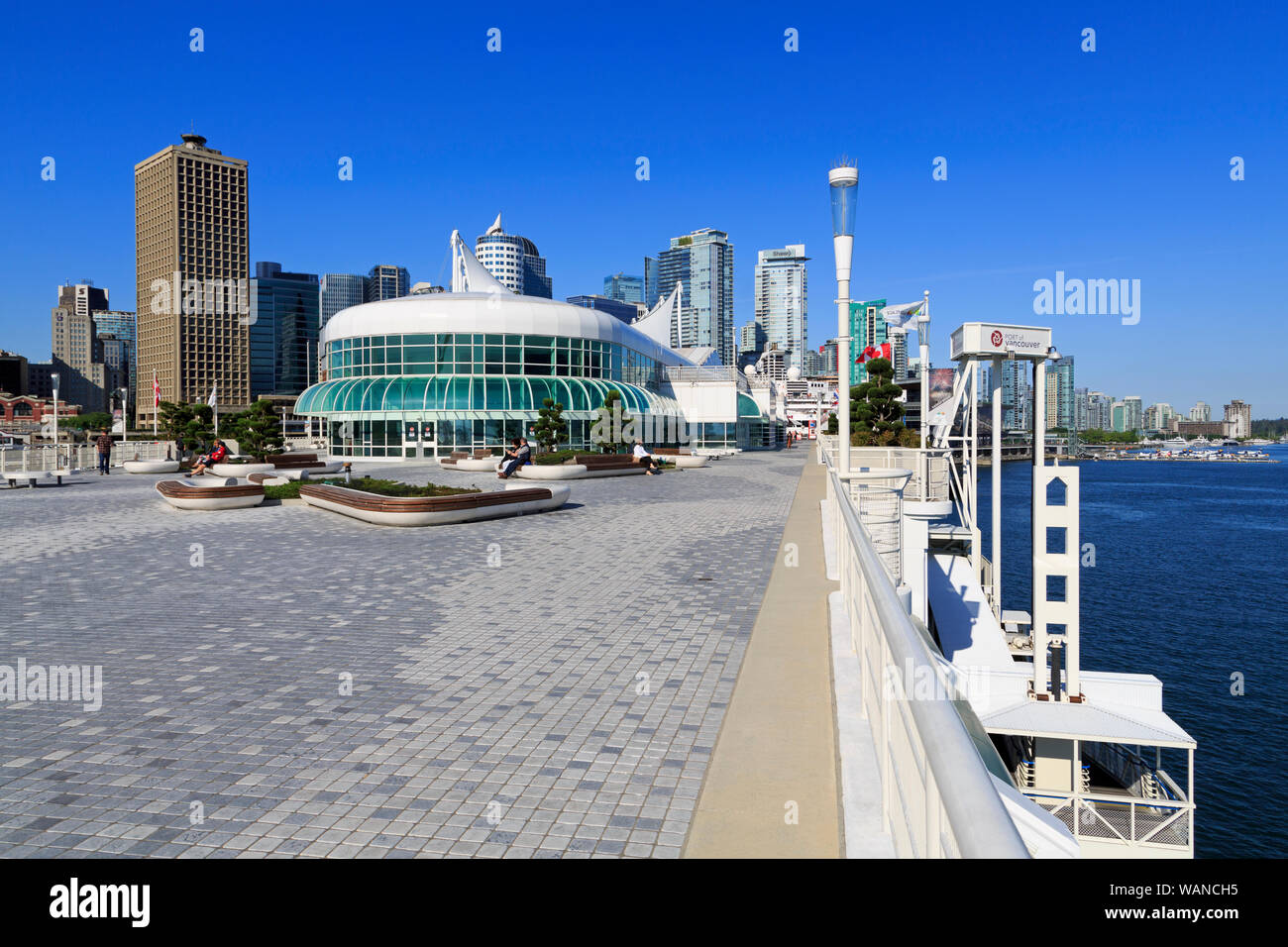 Convention Centre Est, Vancouver City, Colombie-Britannique, Canada, USA Banque D'Images