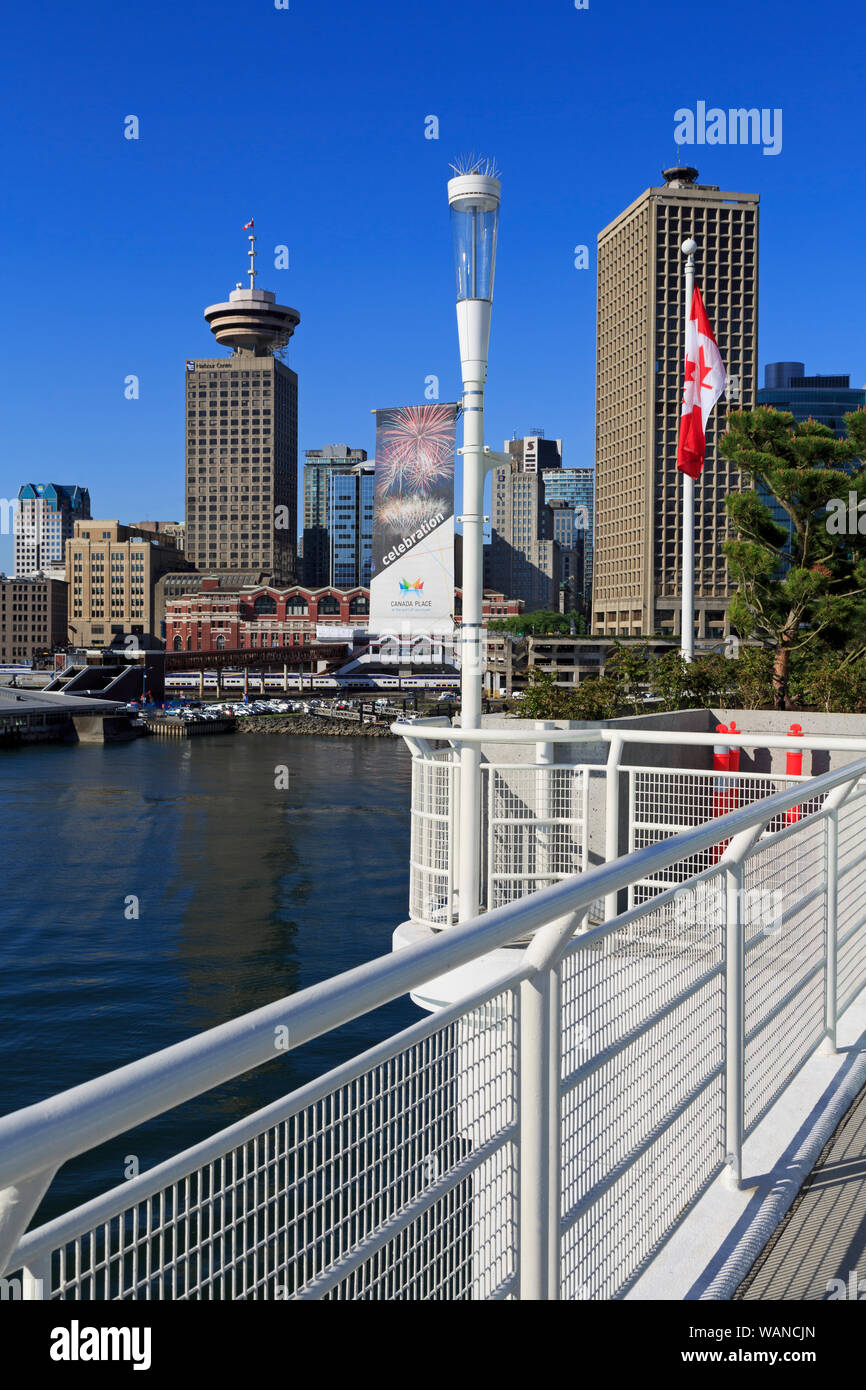 Convention Centre Est, Vancouver City, Colombie-Britannique, Canada, USA Banque D'Images