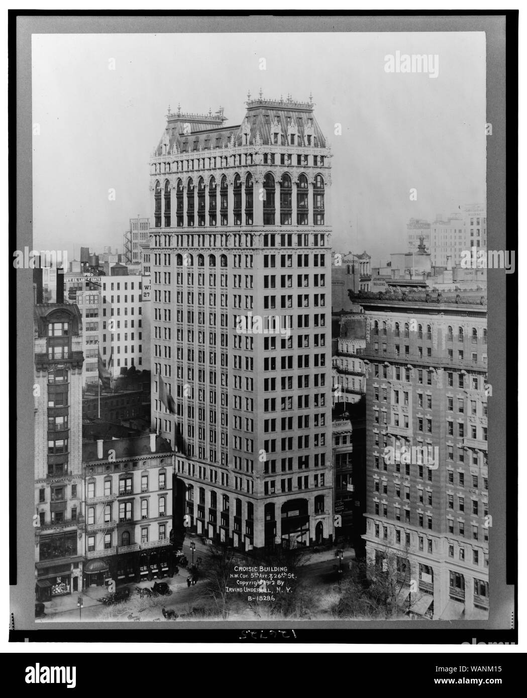 Bâtiment du Croisic, N.W. Cor. 5e Avenue & 26th St. Banque D'Images