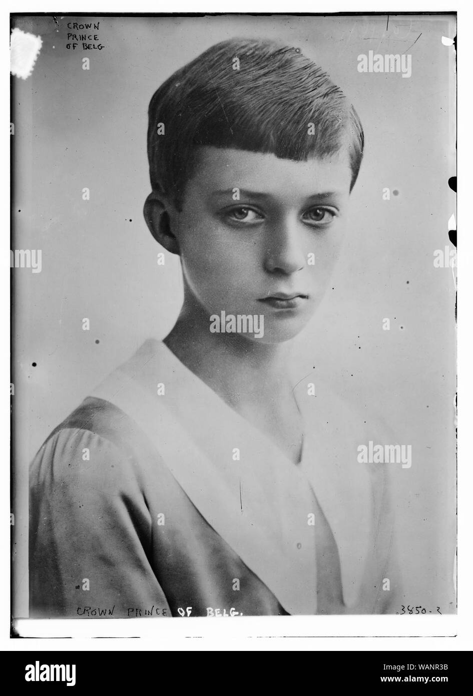 Le Prince de Belg. [C.-à-d., Belgique] Banque D'Images