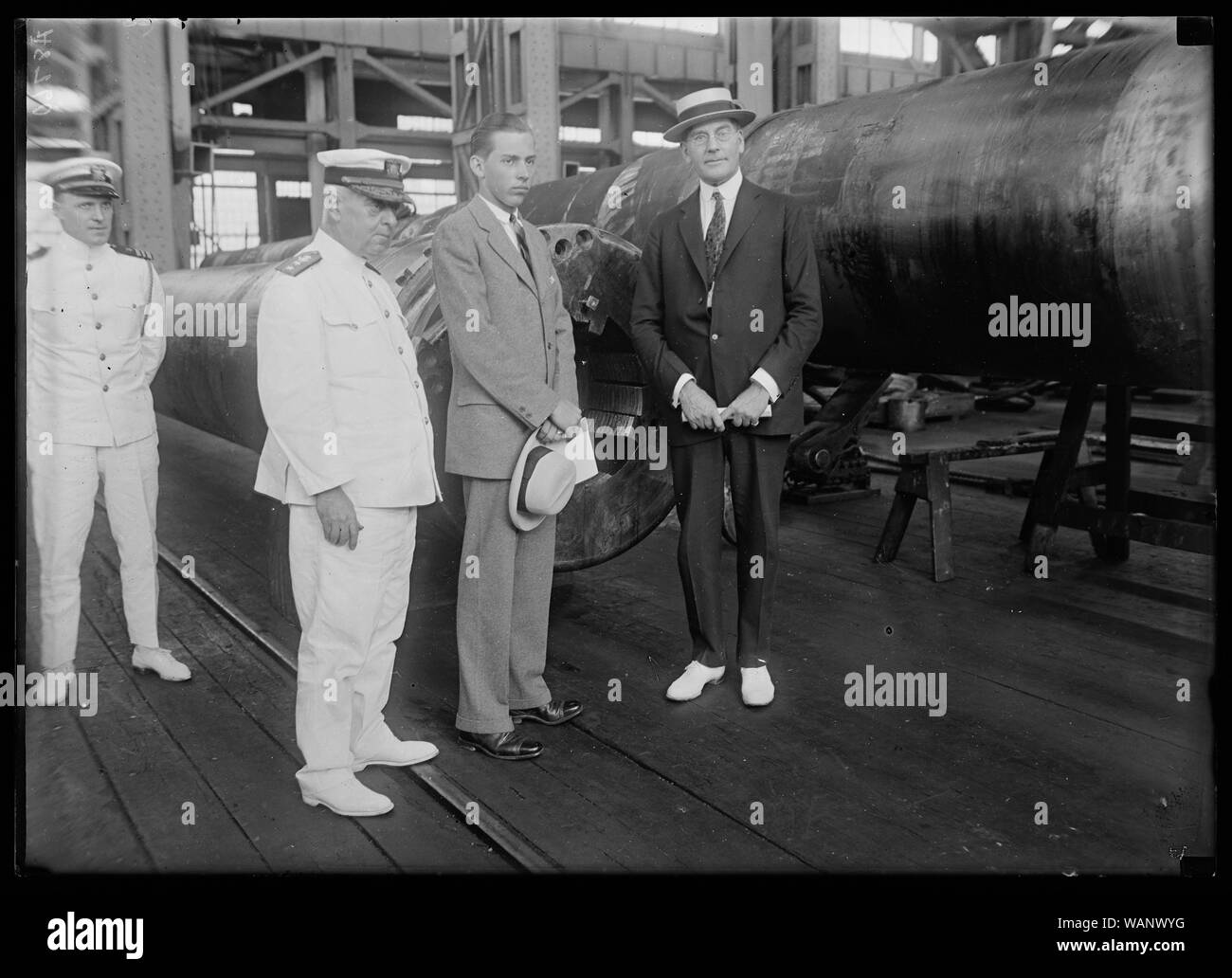 E. Curtis Wilbur, droite Banque D'Images