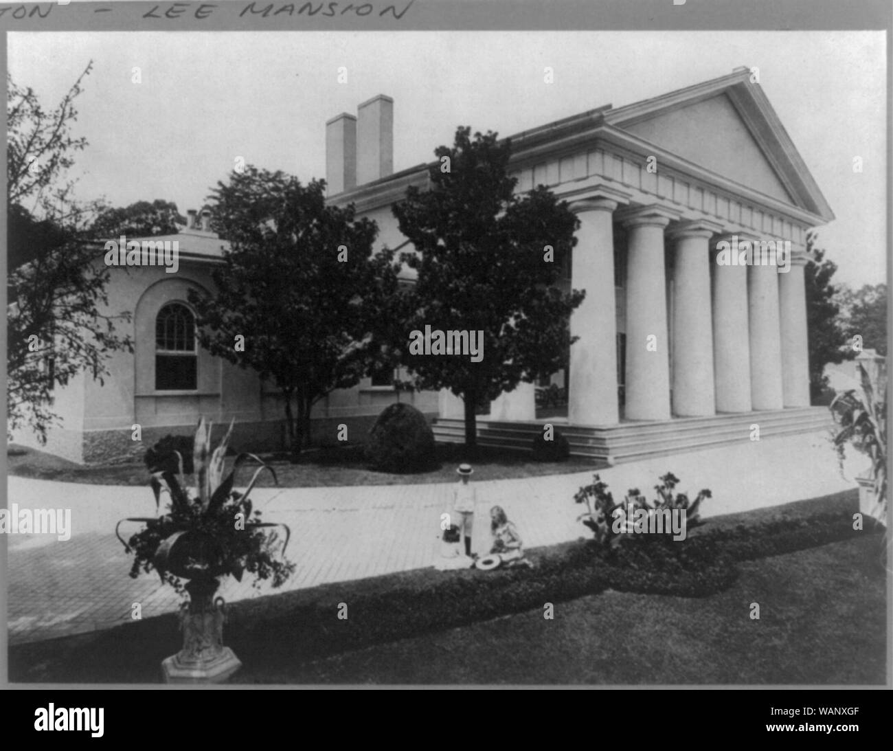 Custis-Lee Mansion, Arlington, Virginia Banque D'Images