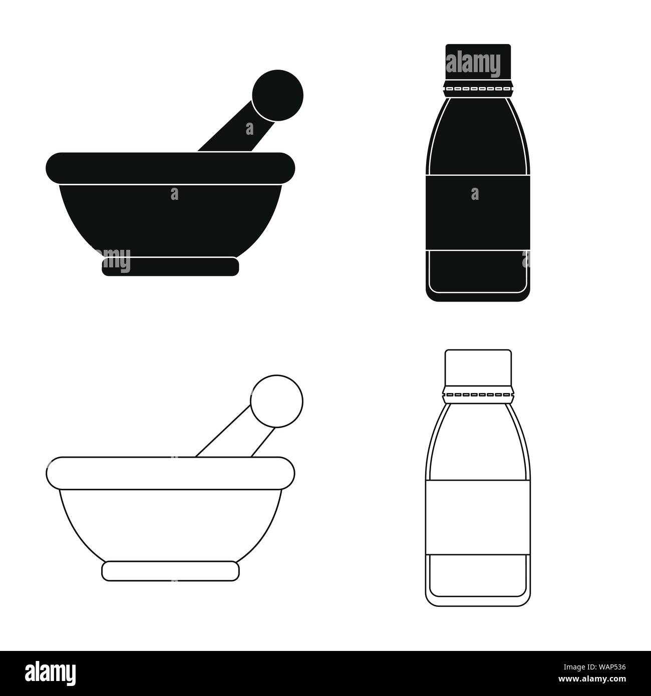 Détail de l'objet isolé et soins de signe. Ensemble de bien-être et de détail pour l'icône vecteur stock. Illustration de Vecteur