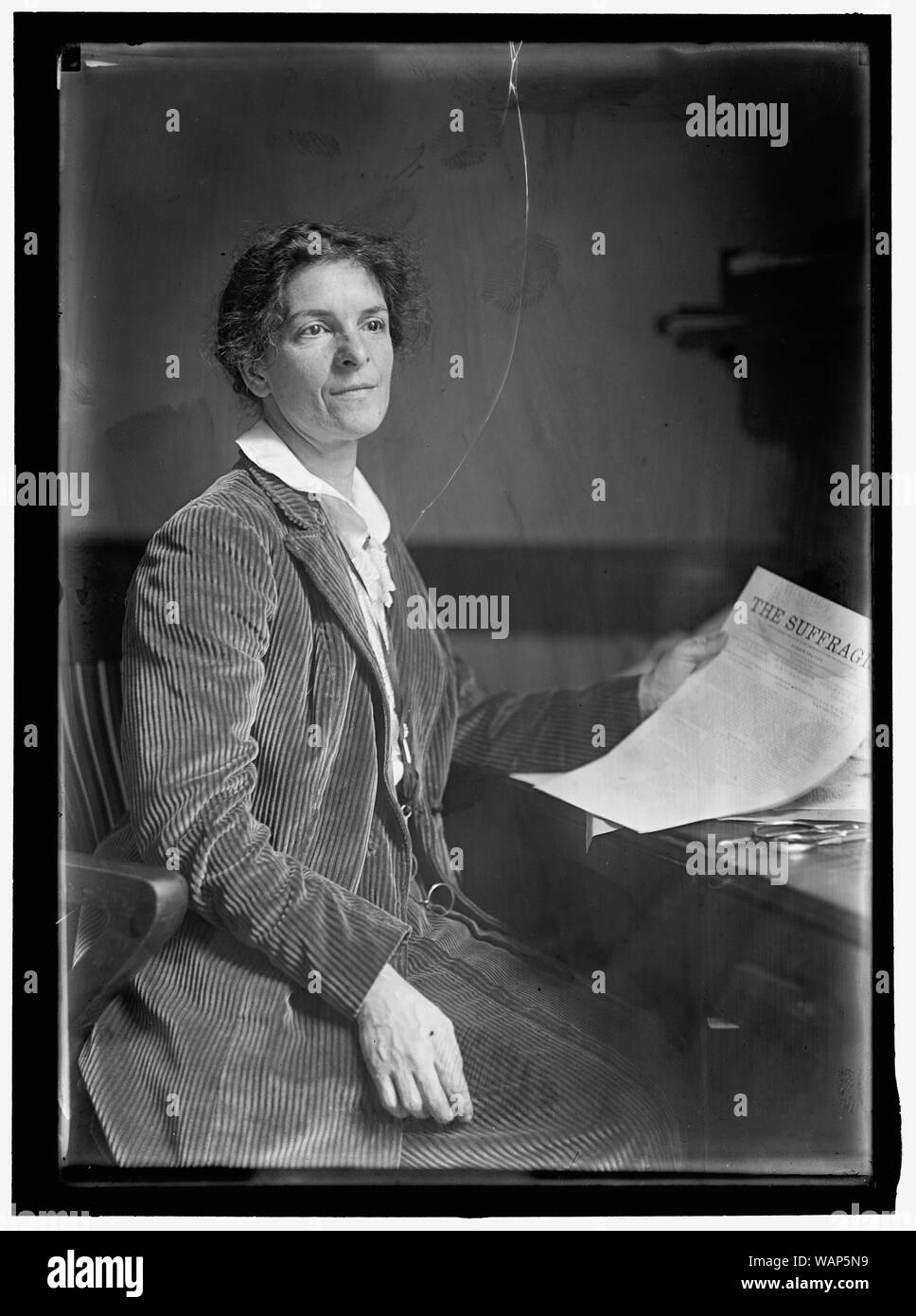 DORR, Mme. RHETA C. SUFFRAGETTE. Avec la première édition de 'la suffragette' Banque D'Images