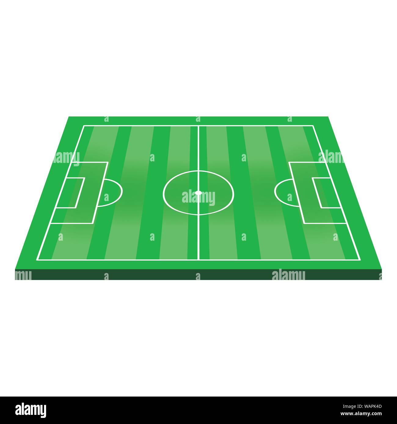 Jeu de football soccer stadium cartoon Illustration de Vecteur