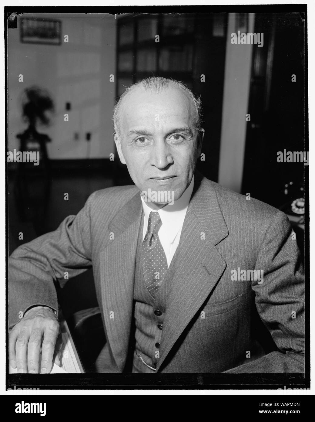 Doyen de Howard l'École de médecine. Washington, D.C., le 21 juin. Une nouvelle photo de l'informel Le Dr P.G. Numa Adams, Doyen de l'École de médecine de l'Université Howard Banque D'Images