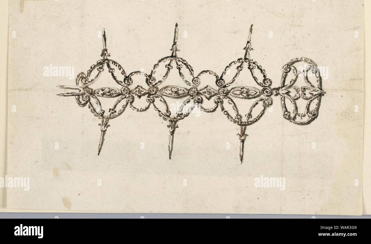 Dessin, conception d'un bracelet, 1830-40 Banque D'Images