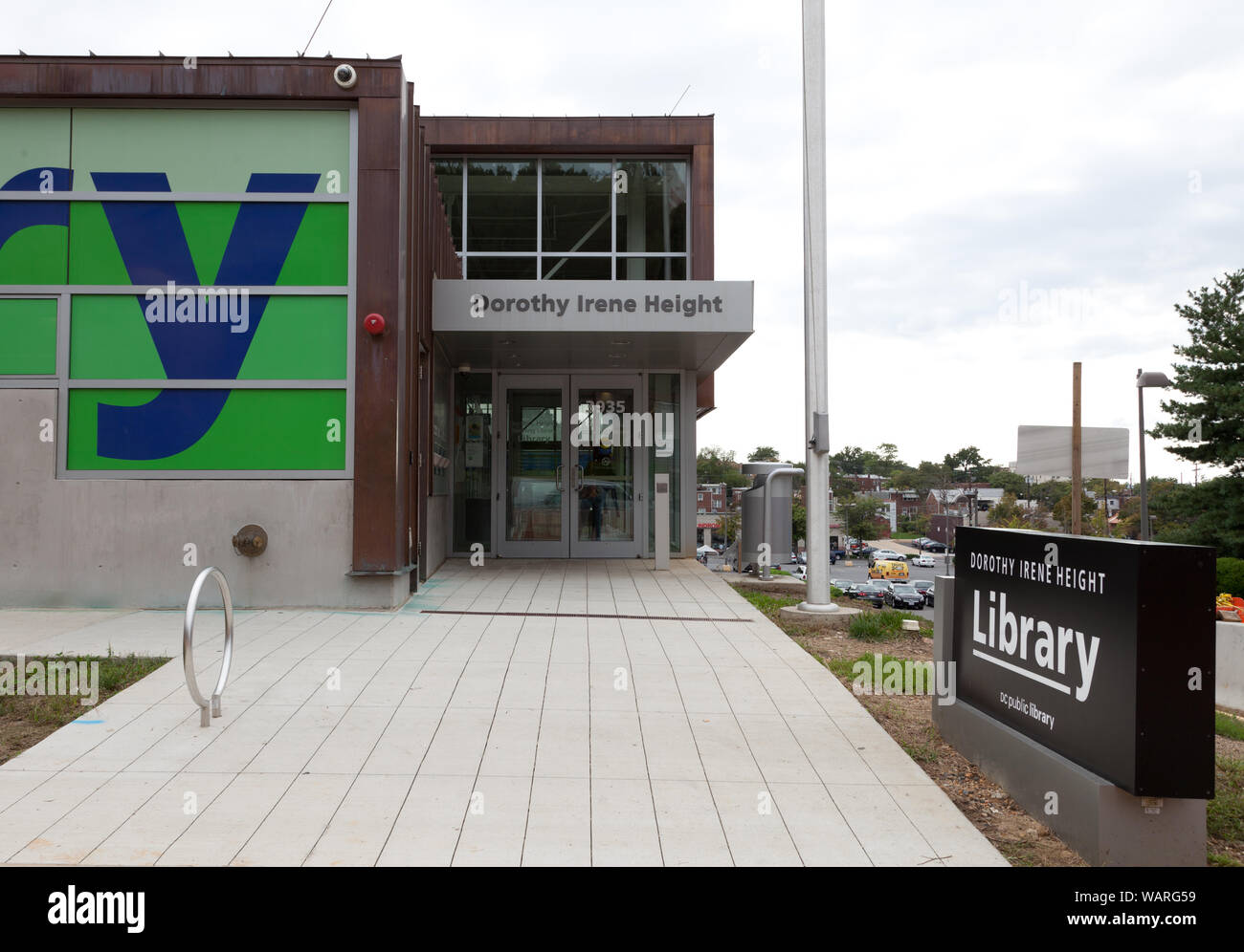 Dorothy I./Hauteur Benning bibliothèque de quartier, Washington, D.C. Banque D'Images