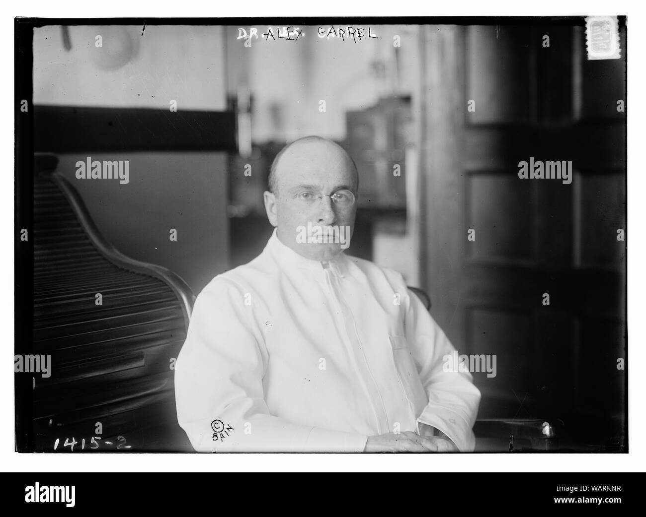 Le Dr Alex Carrel Banque D'Images