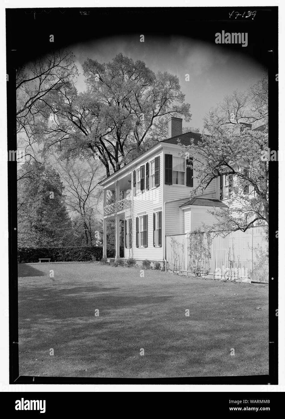 Le Dr Charles H. Kimberly, résidence à Stockbridge, Massachusetts. Banque D'Images