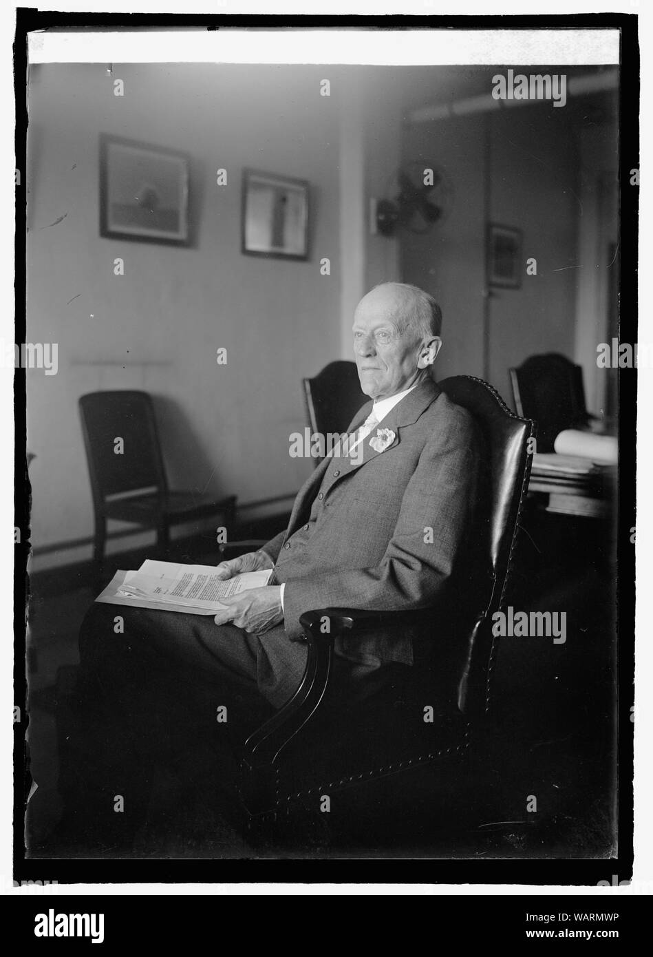 Le Dr Chas. D. Walcott Banque D'Images