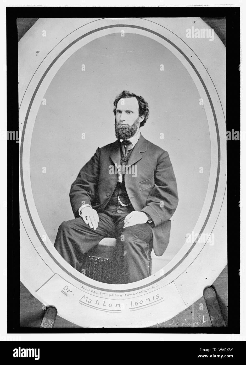 Le Dr Mahlon Loomis, Addis Gallery, Washington, D.C. Banque D'Images
