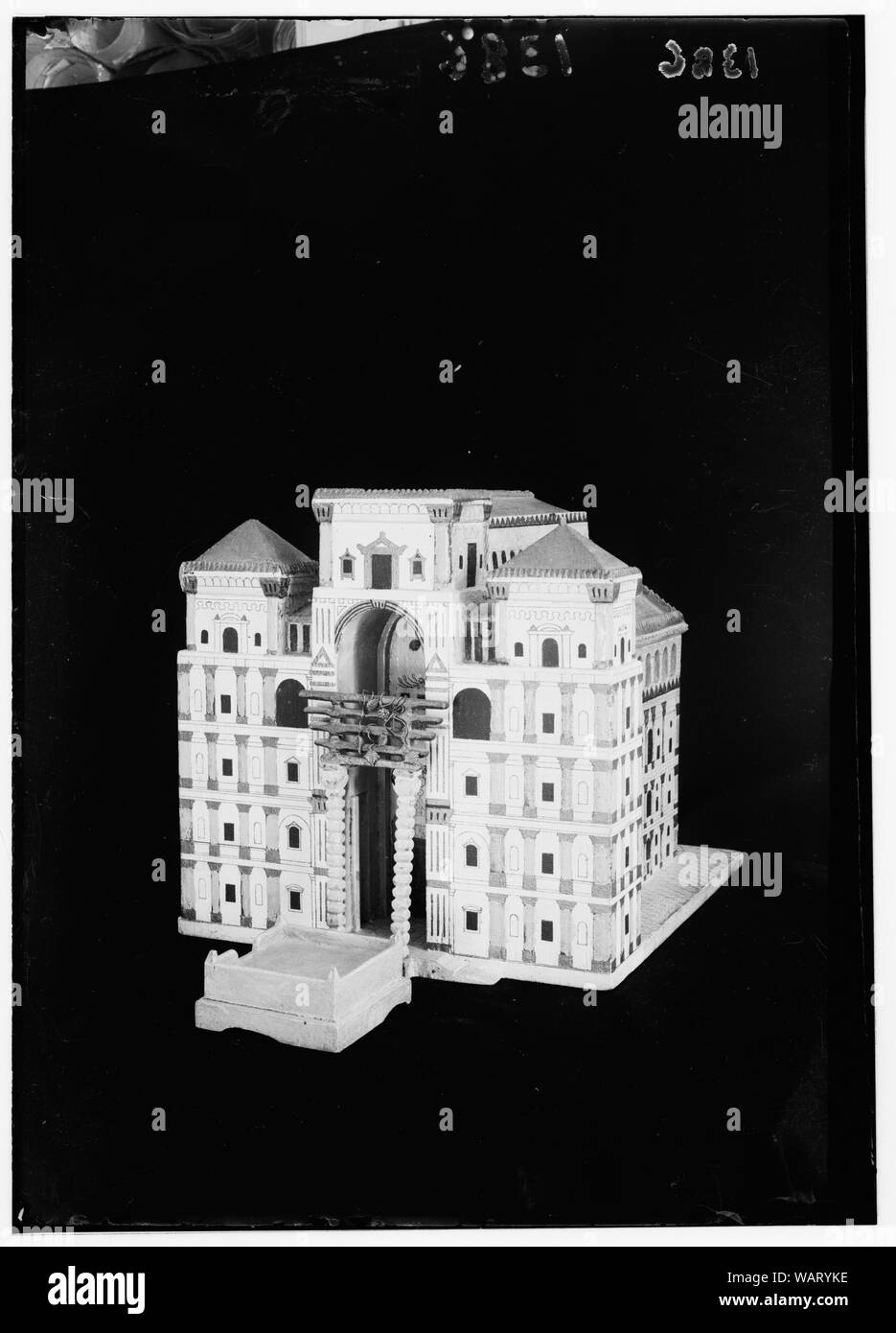Le Dr Shick's [c.-à-d. Schick's]. Le temple d'Hérode Banque D'Images