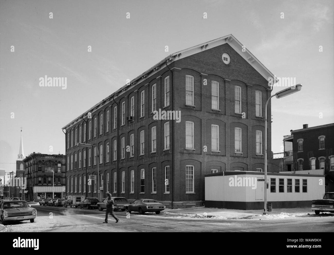 L'Hôtel de Ville de Dubuque. Banque D'Images