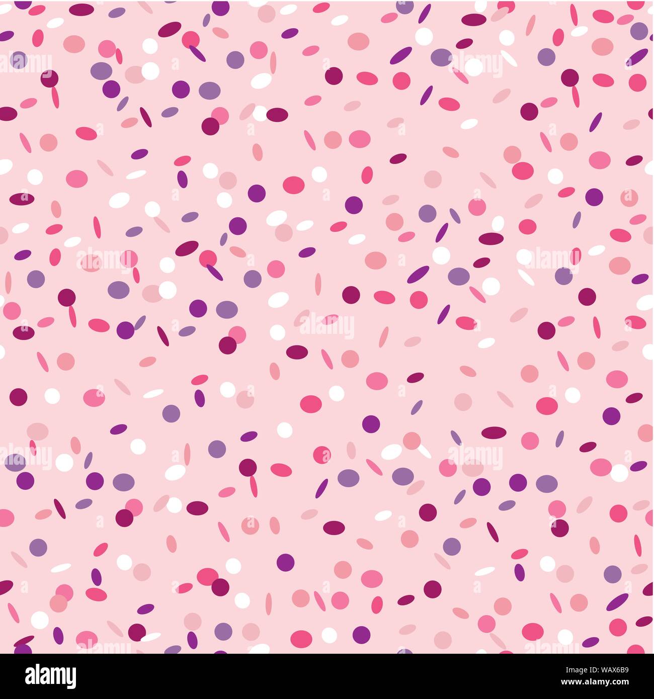 Motif transparent rose fou de pluie de confettis background vector illustration EPS10 Illustration de Vecteur