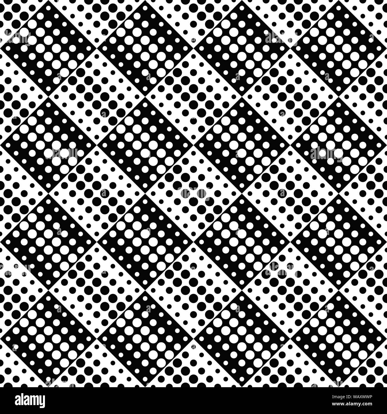 Motif de points géométriques transparente - fond monochrome abstrait vector design graphique à partir de points Illustration de Vecteur