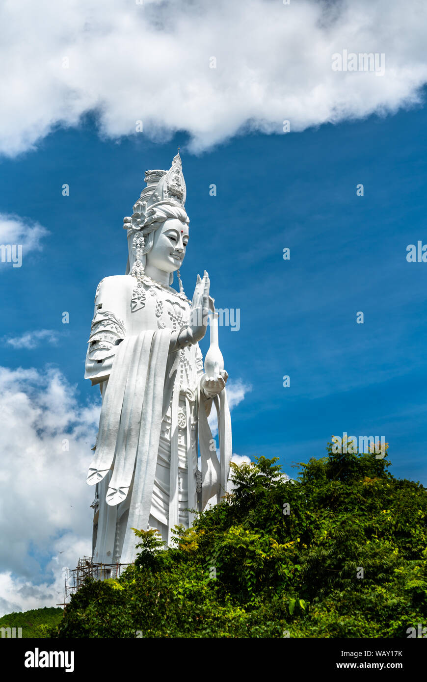 Linh une pagode à Da Lat, Vietnam Banque D'Images