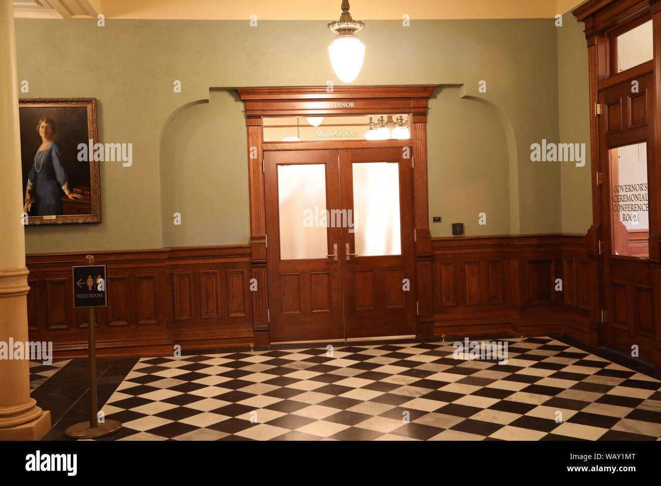 Bâtiment restauré du capitole de l'État du Wyoming, Cheyenne, Wyoming - juillet 2019 Banque D'Images