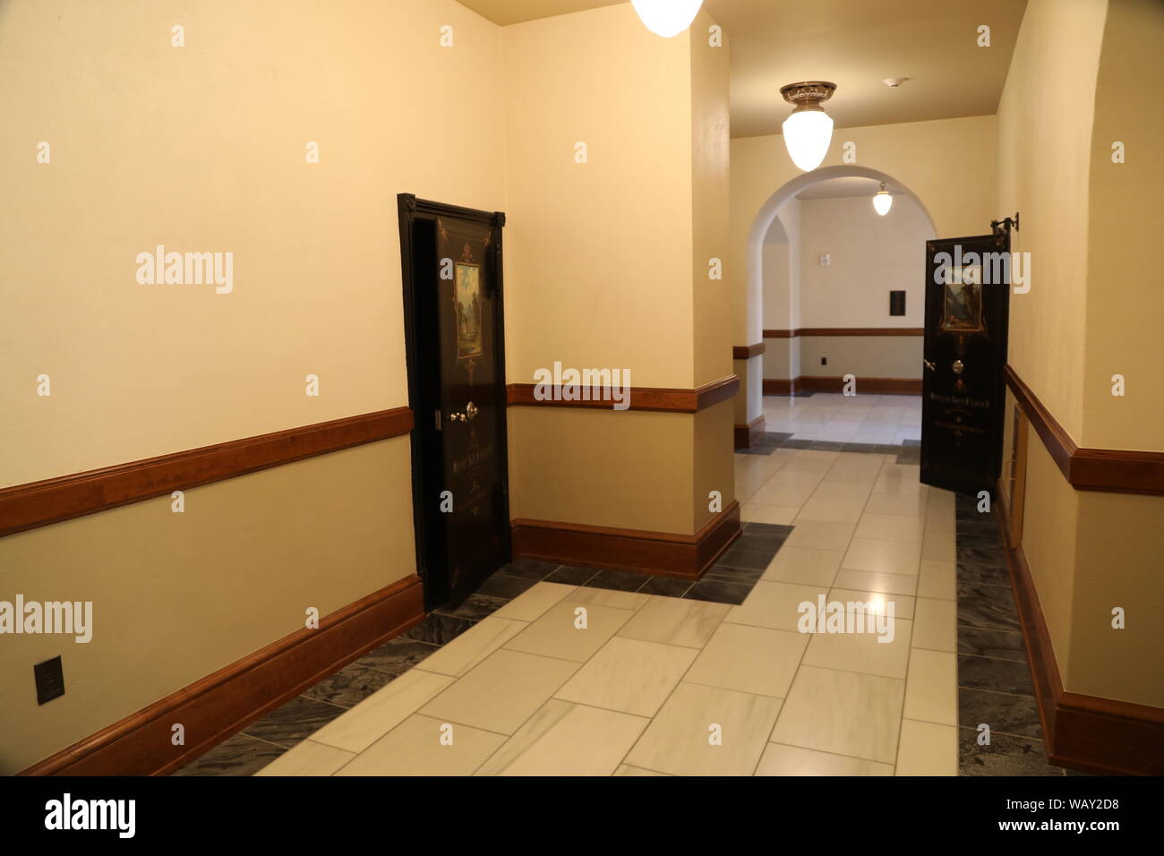 Bâtiment restauré du capitole de l'État du Wyoming, Cheyenne, Wyoming - juillet 2019 Banque D'Images