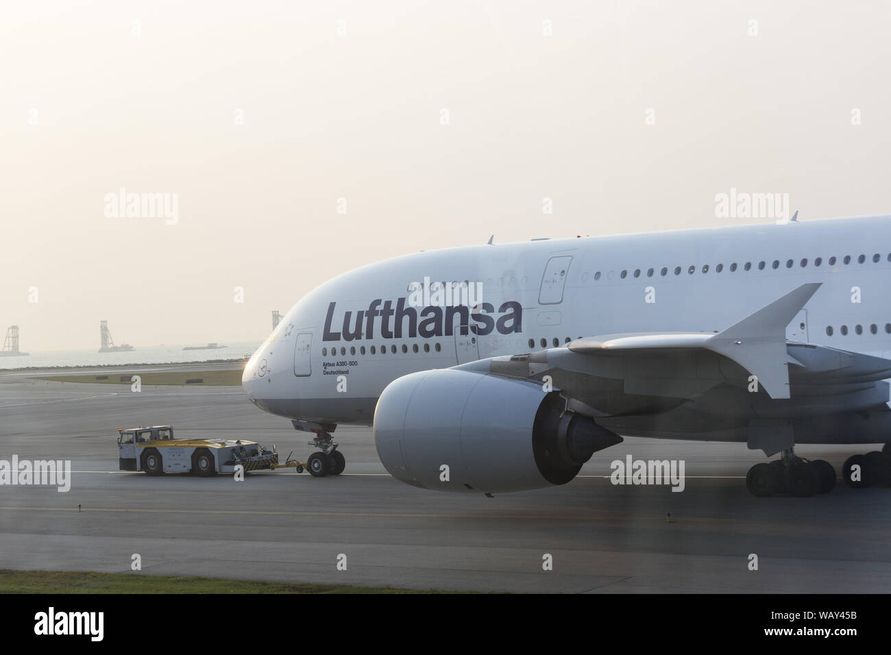 AIRBUS 380 Banque D'Images