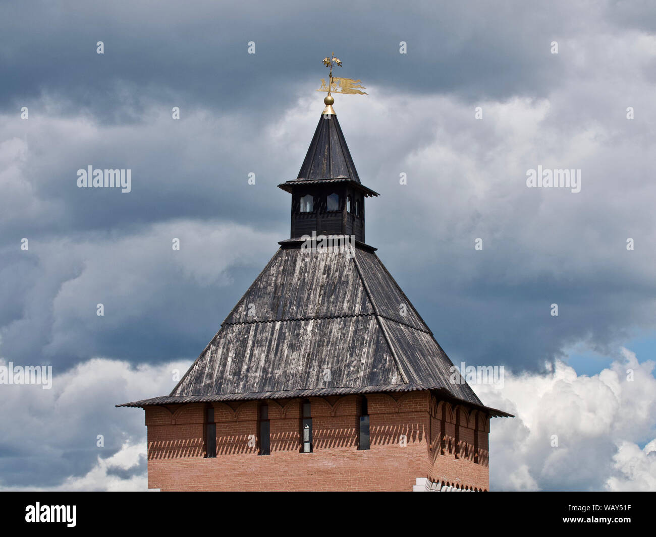 Complexe architectural antique forteresse Tula Kremlin, Russie Banque D'Images