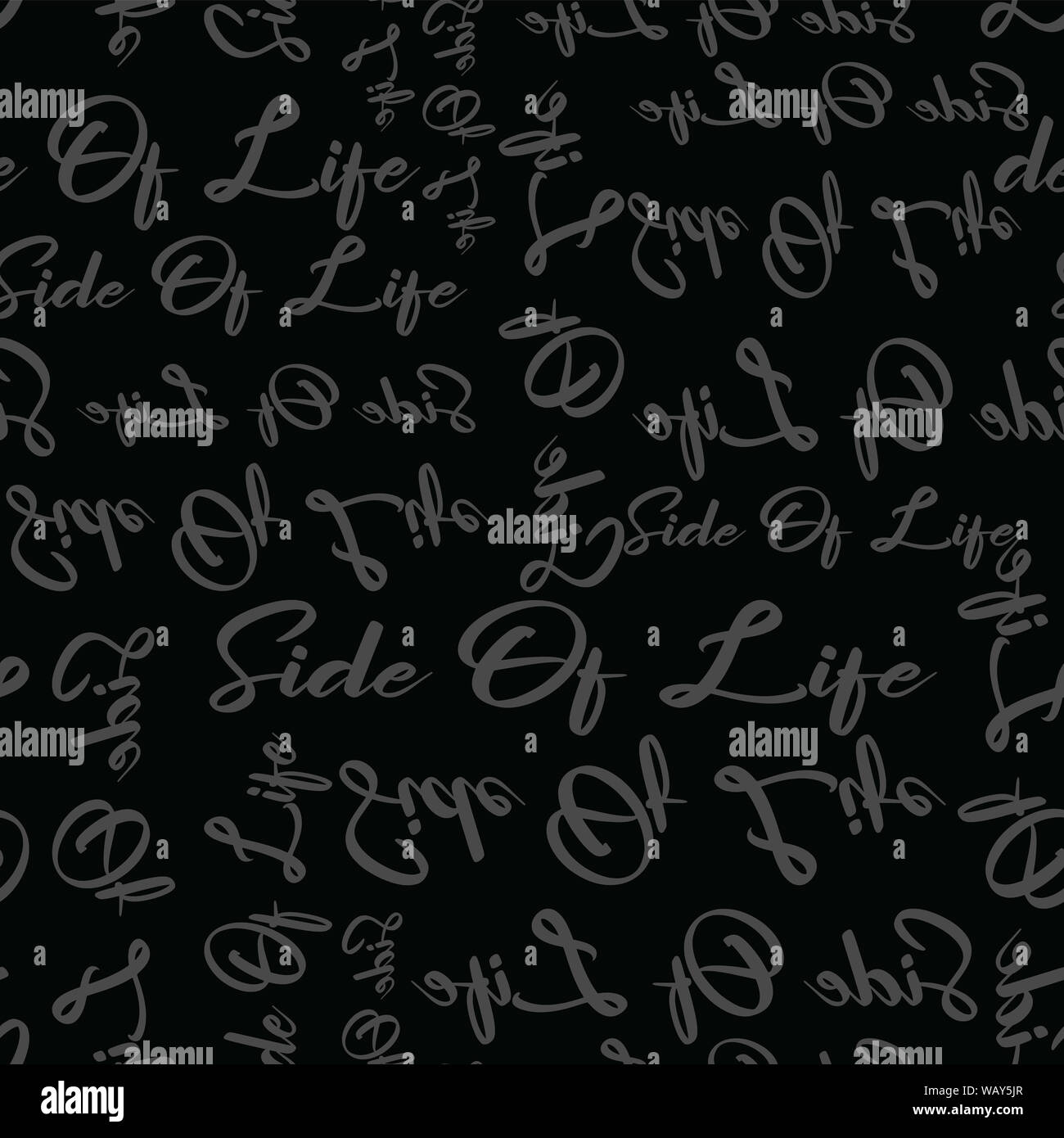 Mode de vie branché côté texte Les design pattern Banque D'Images