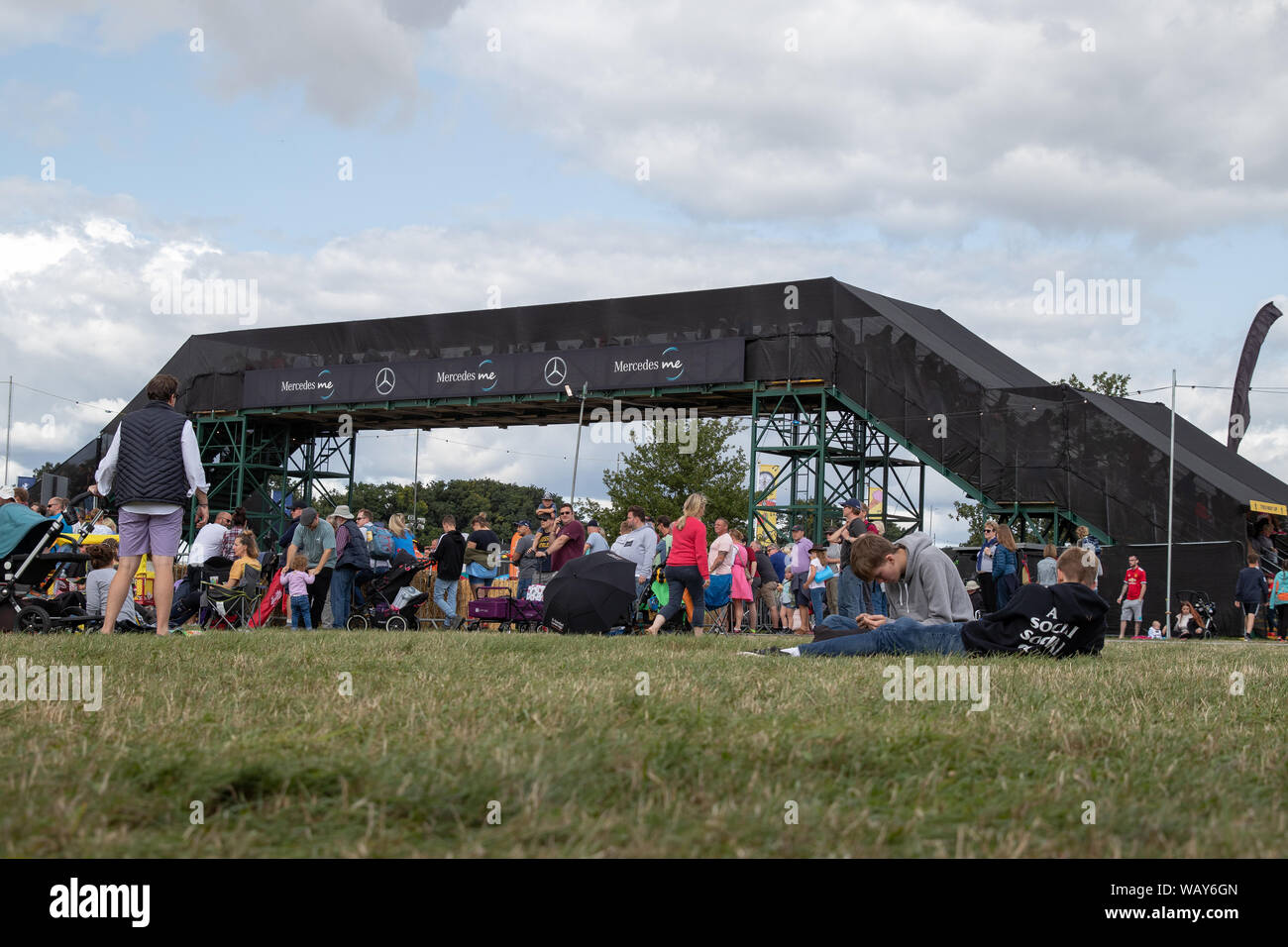 Du Sud 2018 CarFest à Laverstoke Park Farm, Overton, Hampshire Banque D'Images