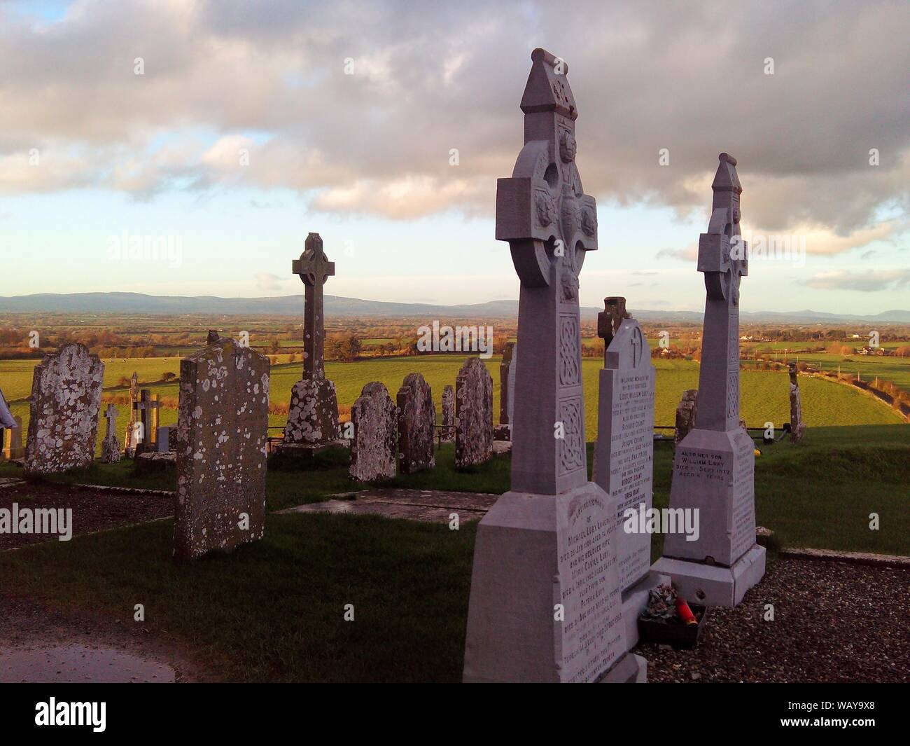 Le rocher de Cashel Banque D'Images