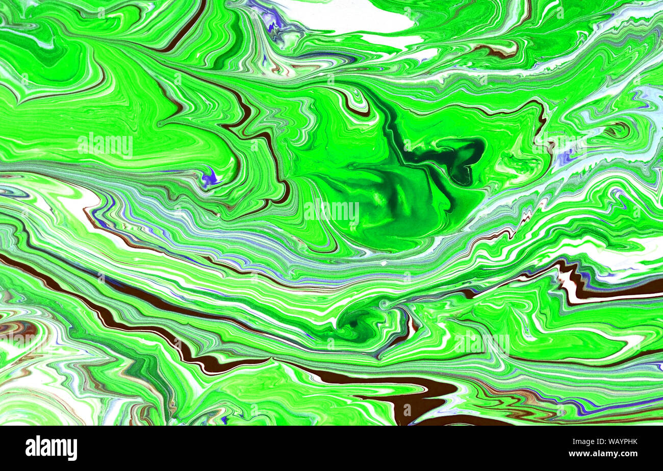 Mélange de couleur vert et noir, marble texture design, mode art 