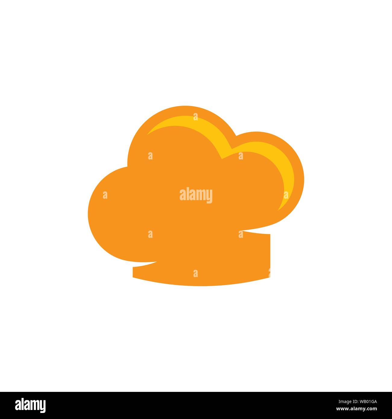 Chef hat modèle logo vector illustration Illustration de Vecteur